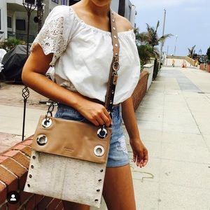 Hammitt Montana Reversible Cork Crossbody